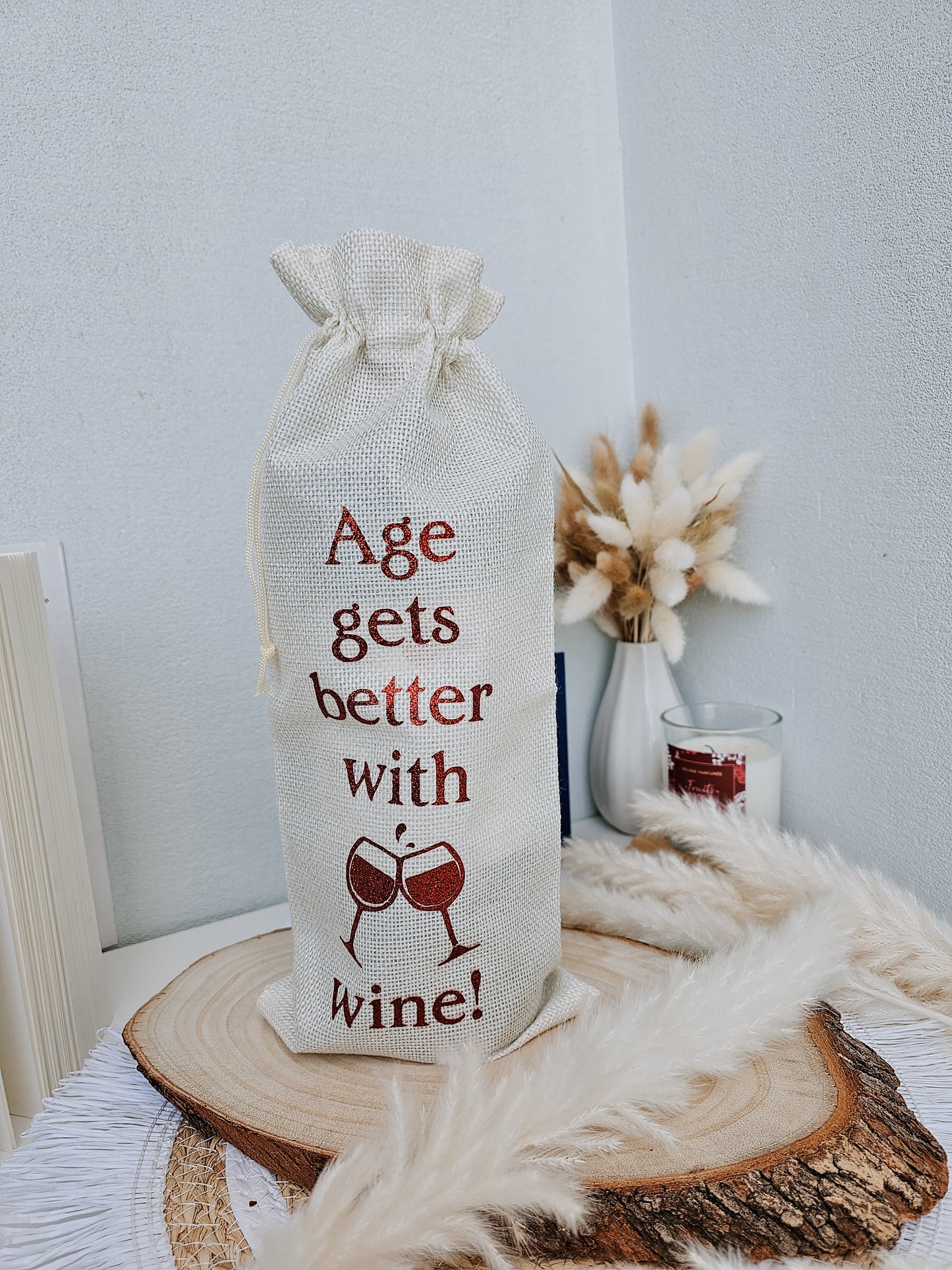 Personalised Wine Bag