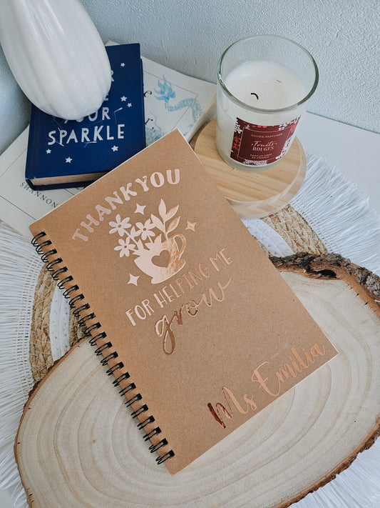 Personalised A5 Notebook